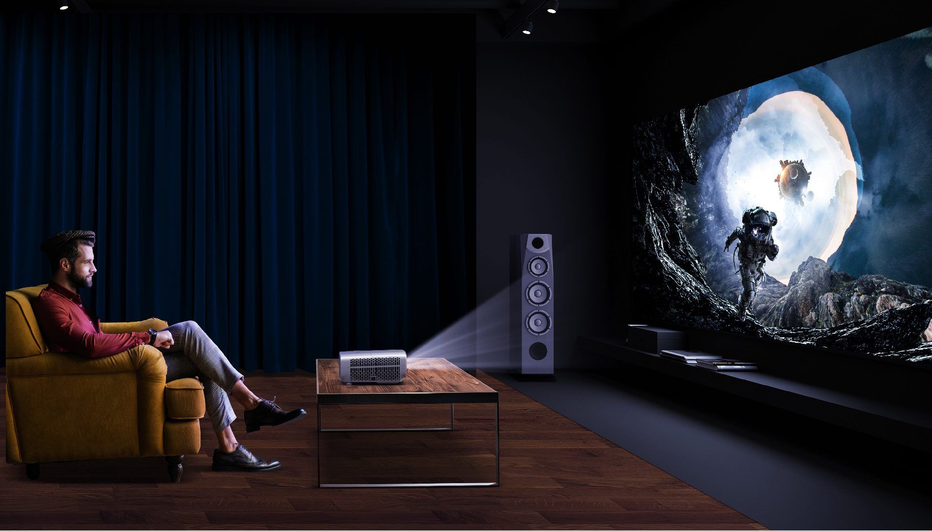 FHD Projector High Lumens Cinema Display
